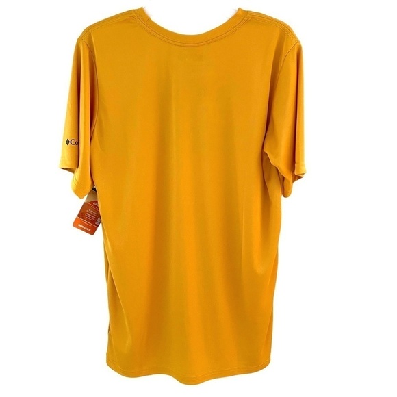 New Columbia SPF 50 OmniShade Sun Protection Short Sleeve Shirt Youth Boy XL NWT - Picture 8 of 8